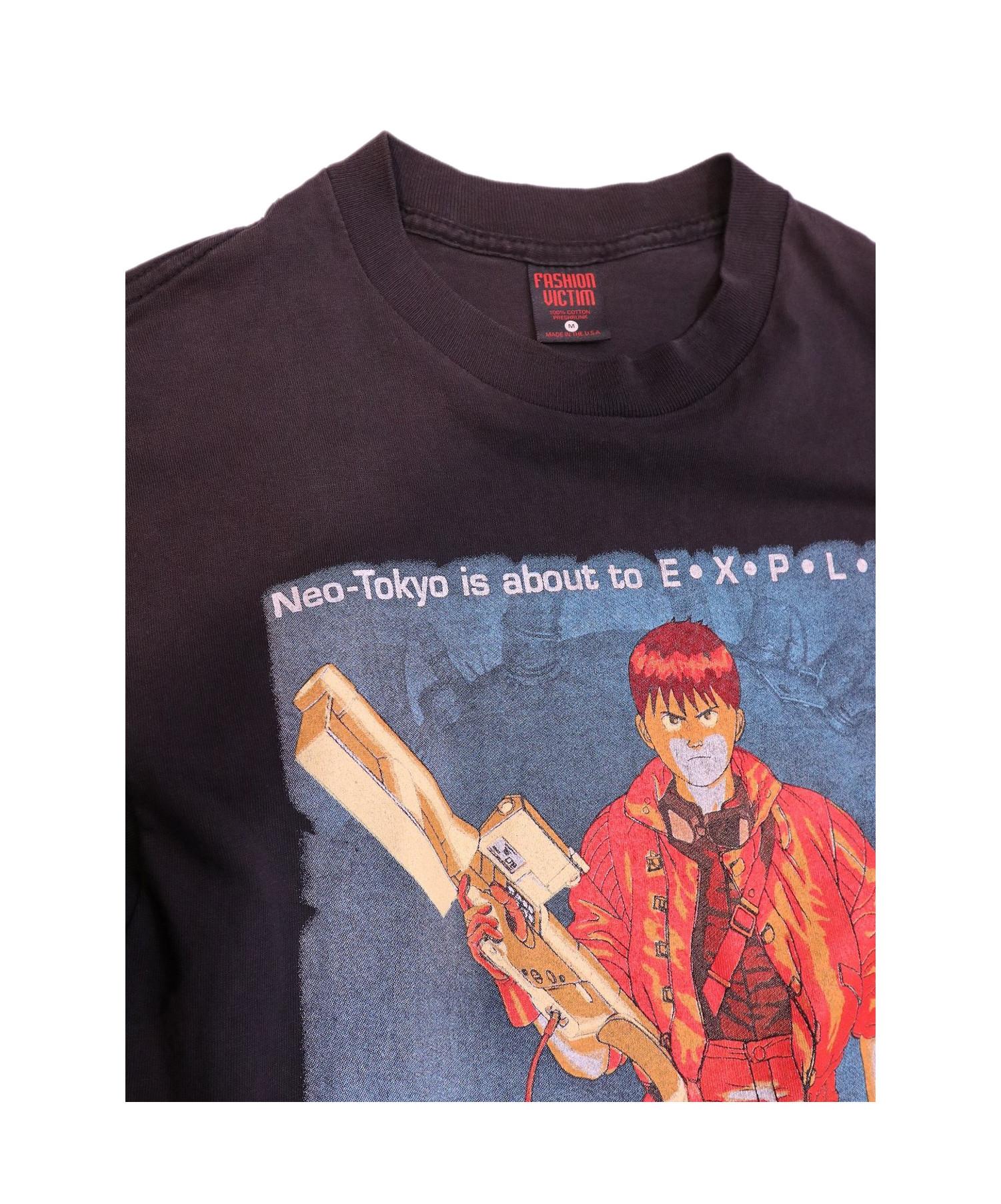 中古 古着通販 Fashion Victim ファッション ヴィクティム ヴィンテージ Akira Tシャツ ブラック サイズ Size M コピーライト19 金田 ブランド 古着通販 トレファク公式 Trefac Fashion