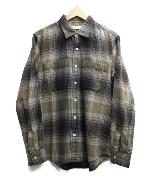 中古 古着通販 Ron Herman ロンハーマン チェックシャツ ブラウン サイズ S ブランド 古着通販 トレファク公式 Trefac Fashion