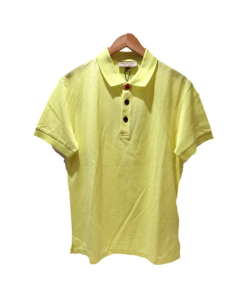 BURBERRY（バーバリー）BURBERRY (バーバリー) ポロシャツ イエロー サイズ:Sの古着・服飾アイテム