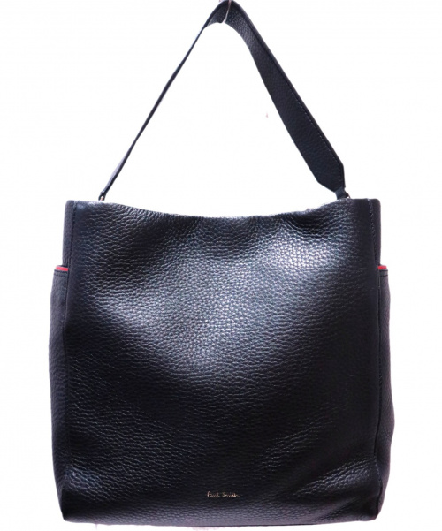 中古 古着通販 Paul Smith ポールスミス ワンショルダーバッグ ブラック レザー ブランド 古着通販 トレファク公式 Trefac Fashion