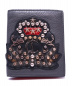 Christian Louboutin（クリスチャン　ルブタン）の古着「2つ折り財布」｜ブラック