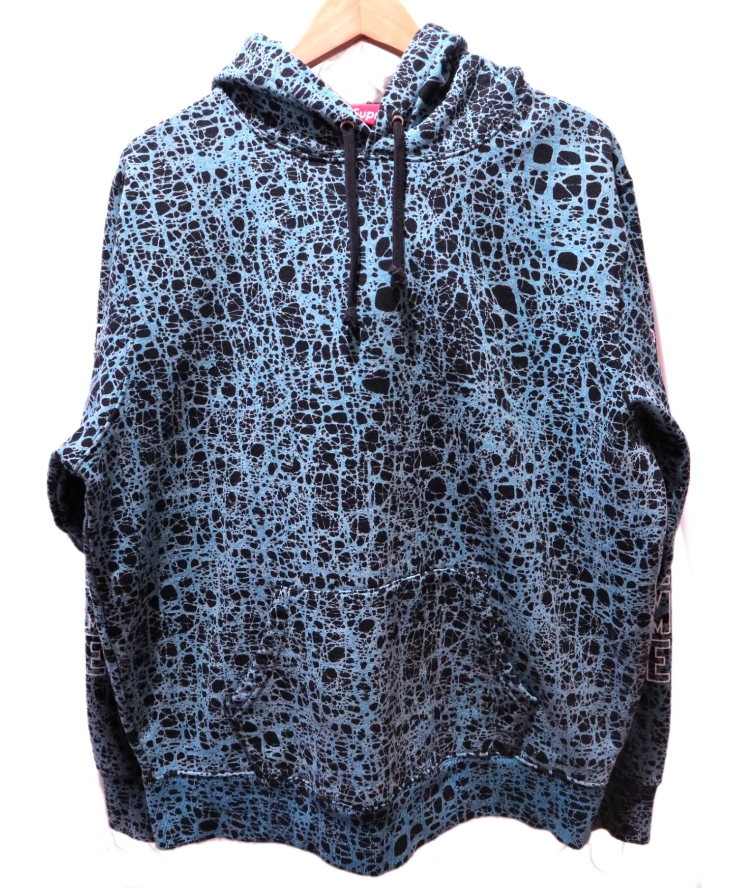 marble hooded sweatshirt supreme