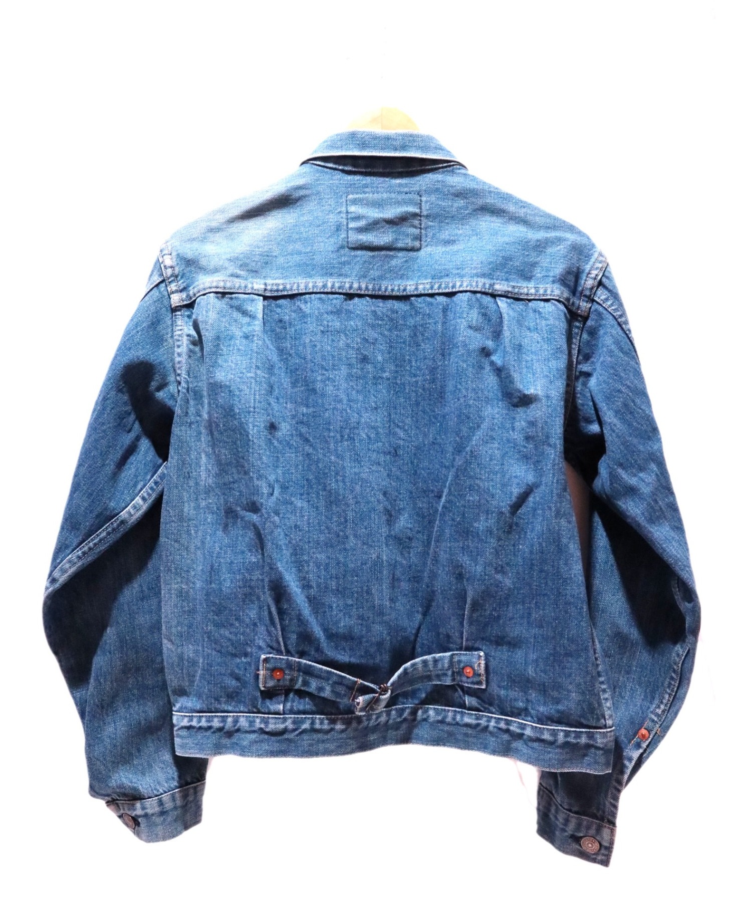 LEVIS (リーバイス) デニムジャケット インディゴ サイズ:38 7701SXX　１９９１年製　限定復刻天然藍染