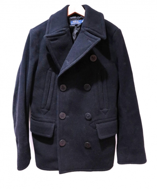 中古 古着通販 Polo Ralph Lauren ポロラルフローレン Pコート ブラック サイズ S ブランド 古着通販 トレファク公式 Trefac Fashion