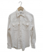 H BAR C（エイチバーシー）の古着「コーデュロイシャツ」｜ホワイト