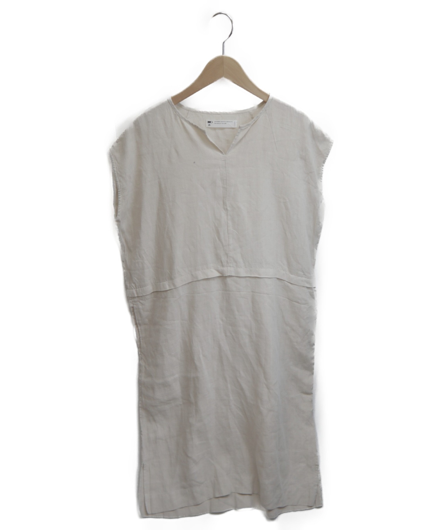 中古 古着通販 Claska クラスカ リネンワンピース ベージュ サイズ 38 ブランド 古着通販 トレファク公式 Trefac Fashion