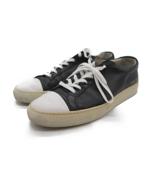 中古 古着通販 Common Projects コモンプロジェクト レザーローカットスニーカー ブラック ホワイト サイズ 39 ブランド 古着通販 トレファク公式 Trefac Fashion