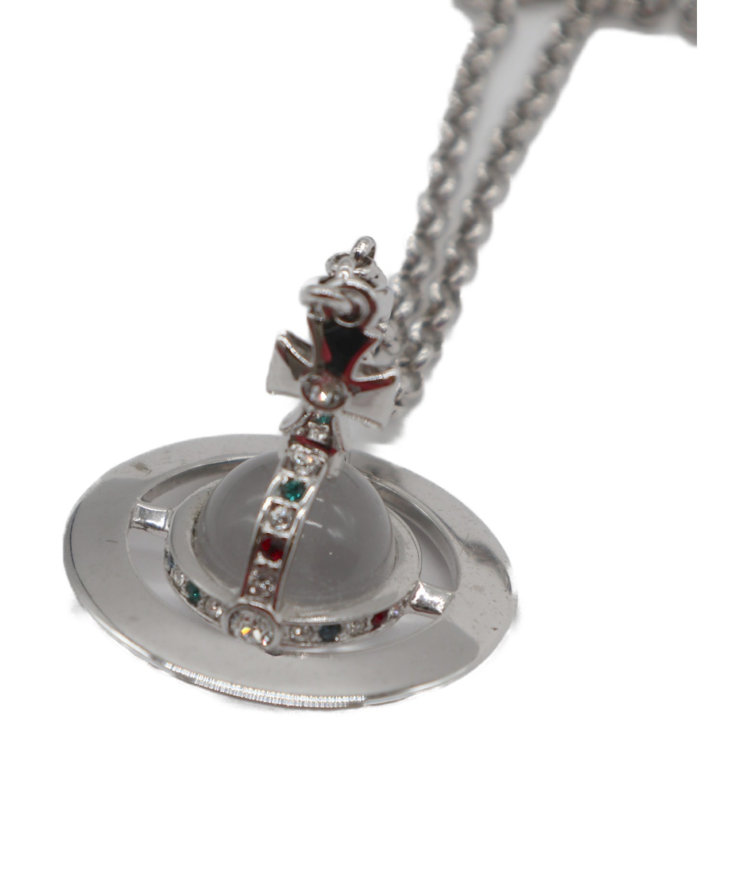 中古 古着通販 Vivienne Westwood ヴィヴィアンウエストウッド ガラス玉オーブネックレス ブランド 古着通販 トレファク公式 Trefac Fashion