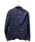 L.B.M.1911 (ルビアム1911) リネンアンコンジャケット ブルー サイズ:表記なし（下記参照）：7800円