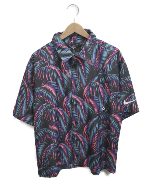 NIKE（ナイキ）NIKE (ナイキ) ハワイアンプリントシャツ パープル サイズ:Ｍの古着・服飾アイテム