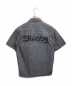 stussy (ステューシー) ワークシャツ インディゴ サイズ:Ｍ：4800円