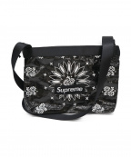 SUPREMEシュプリーム）の古着「Supreme Bandana Tarp Side Bag」｜ブラック