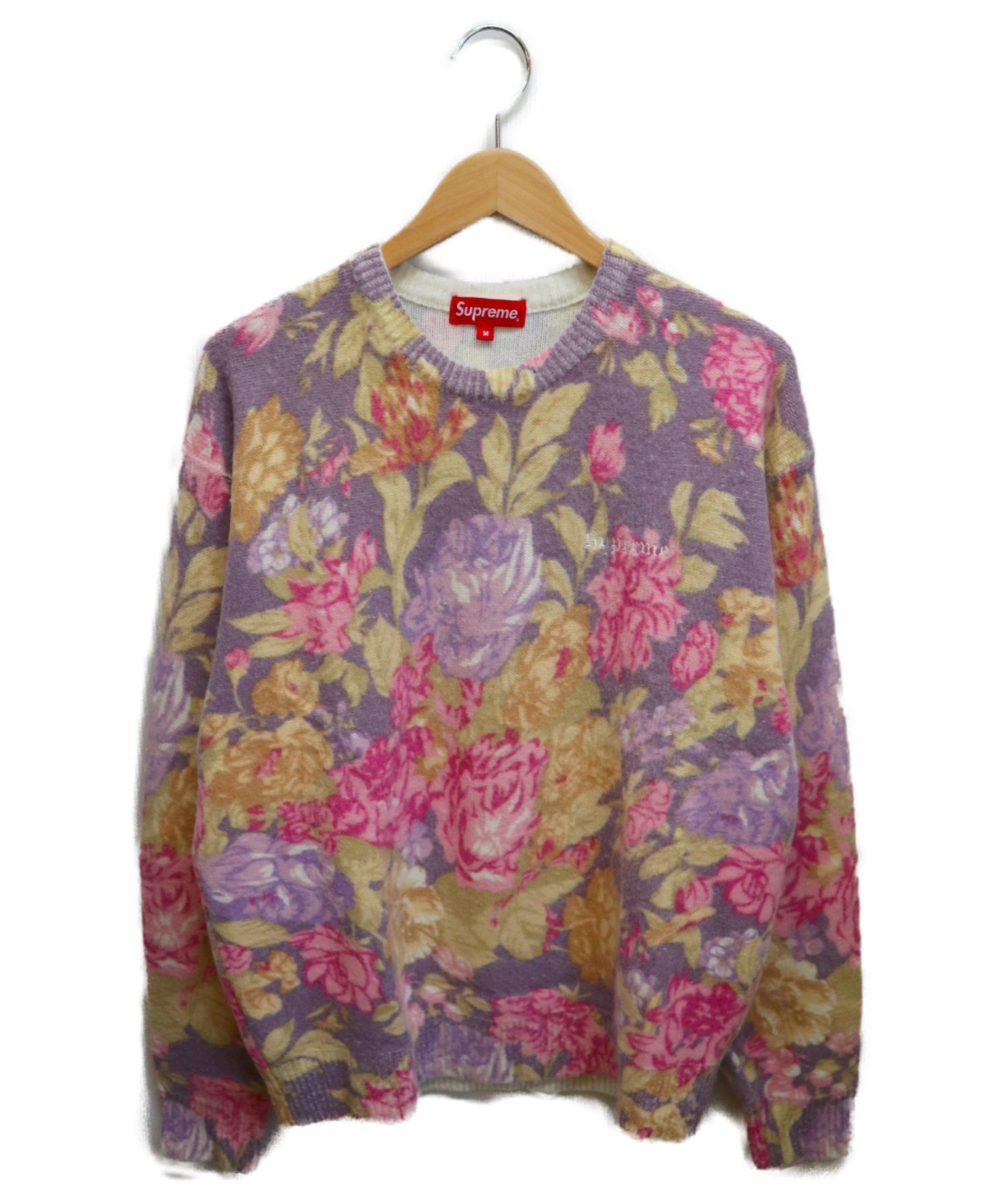 M当社のsupreme floral angora sweater 