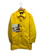 N°21（ヌメロヴェントゥーノ）の古着「フォトグラフィックステンカラーコート」｜イエロー