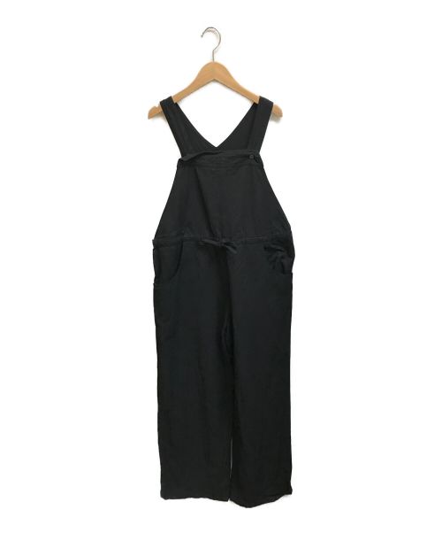 CLANE（クラネ）CLANE (クラネ) ルーズサロペットパンツ ブラック サイズ:1の古着・服飾アイテム