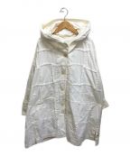 YACCO MARICARD（ヤッコマリカルド）の古着「リメイク加工フーデッドコート」｜ホワイト