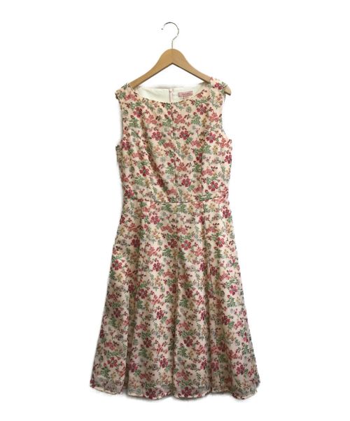 TOCCA（トッカ）TOCCA (トッカ) WOODHAM EMB ドレス ピンク サイズ:4の古着・服飾アイテム