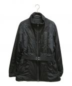 PRADA（プラダ）の古着「ナイロン中綿コート」｜ブラック