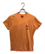 TMTティーエムティー）の古着「プリントTシャツ」｜オレンジ