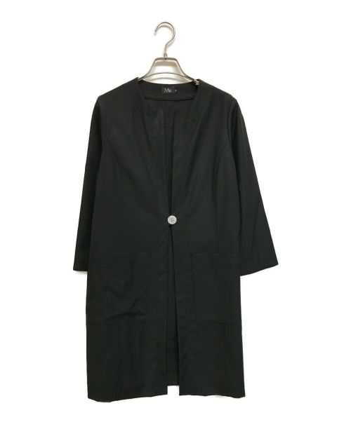 M・Fil（エムフィル）M・Fil (エムフィル) 定番梳毛ジャコート ブラック サイズ:40の古着・服飾アイテム