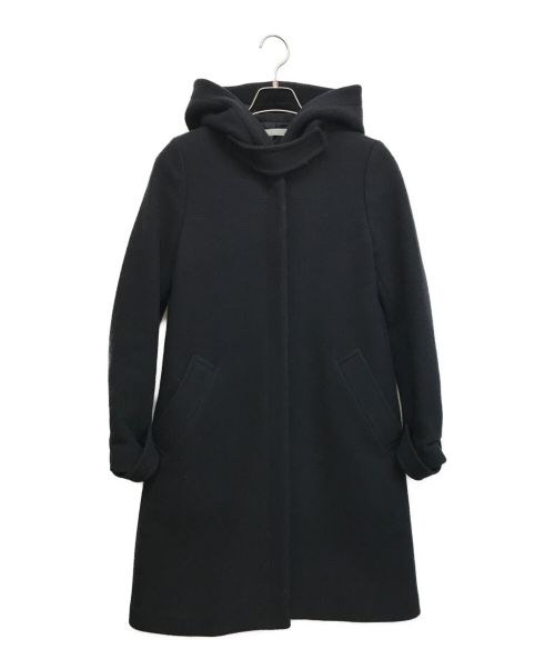 theory luxe（セオリーリュクス）theory luxe (セオリーリュクス) フーデッドコート ブラック サイズ:38の古着・服飾アイテム