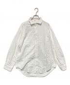 45R（）の古着「平×ガーゼ二重織の908ローファーシャツ」｜ホワイト