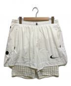 NikeLab×OFF WHITEナイキラボ×オフ ホワイト）の古着「レギンスドッキングパンツ」｜ホワイト
