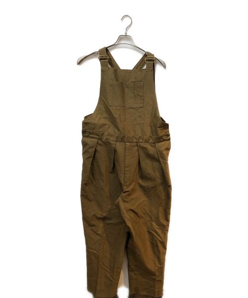 NEAT（ニート）NEAT (ニート) COTTON SATIN OVERALL ブラウン サイズ:Lの古着・服飾アイテム