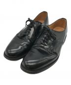 SANDERSサンダース）の古着「Officer Shoe Polishin Leather」｜ブラック