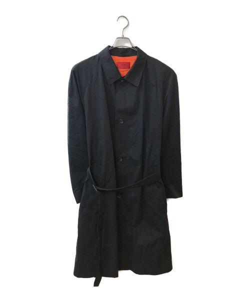 BOSS HUGO BOSS（ボス ヒューゴボス）BOSS HUGO BOSS (ボス ヒューゴボス) ステンカラーコート ブラック サイズ:UK48の古着・服飾アイテム