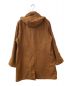 TOMORROW LAND (トゥモローランド) hooded coat ブラウン サイズ:S：6000円
