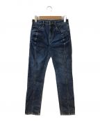 Y. PROJECTワイプロジェクト）の古着「ruffle pocket jeans」｜インディゴ