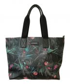 PS by Paul Smithピーエスバイポールスミス）の古着「COCKATOO PRINT TOTE BAG」｜ブラック