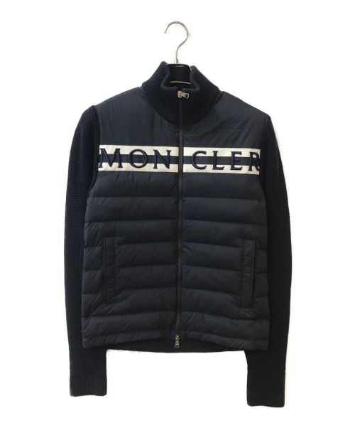 MONCLER（モンクレール）MONCLER (モンクレール) CARDIGAN TRICOT ネイビー サイズ:Sの古着・服飾アイテム