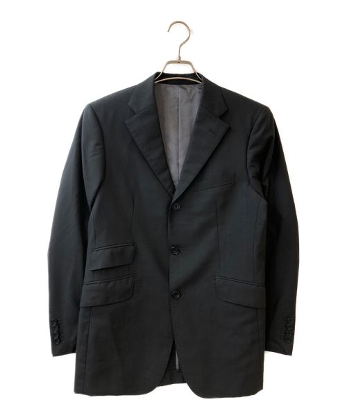 BURBERRY BLACK LABEL（バーバリーブラックレーベル）BURBERRY BLACK LABEL (バーバリーブラックレーベル) 3Bセットアップスーツ ブラック サイズ:38Rの古着・服飾アイテム
