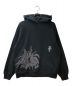 CACTUS JACK（カクタスジャック）の古着「spiderweb pullover hoodie」｜ブラック