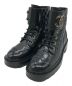 CHANEL（シャネル）の古着「Quilted Lace Up Combat Boots」｜ブラック
