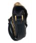 Saint Laurent Paris (サンローランパリ) Y Studs Unborn Calf Leather Crossbody Bag ブラック×ベージュ：37800円
