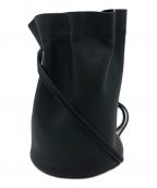 Aetaアエタ）の古着「leather shoulder bag」｜ブラック