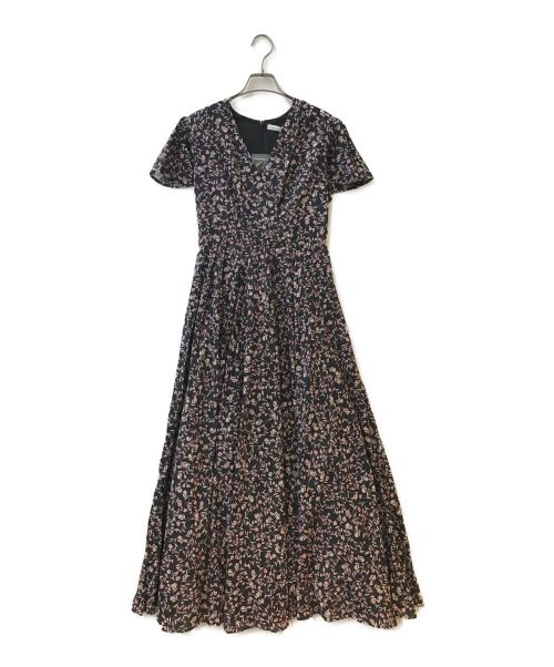 MARIHA（マリハ）MARIHA (マリハ) マドモアゼルのドレス（SS） フラワーフロー/ブラック サイズ:Sの古着・服飾アイテム