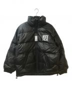 WIND AND SEA×Hysteric Glamourウィンダンシー×ヒステリックグラマー）の古着「LEATHER DOWN JACKET」｜ブラック