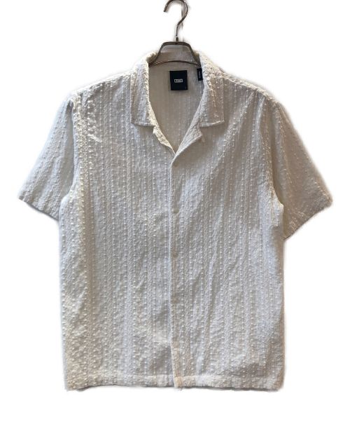 KITH（キス）KITH (キス) Embroidered Voile Thompson Camp Collar Shirt 'Hallow' ホワイト サイズ:Lの古着・服飾アイテム