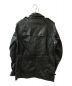 DSQUARED2 (ディースクエアード) レザーライダースジャケット ブラック サイズ:50：56800円