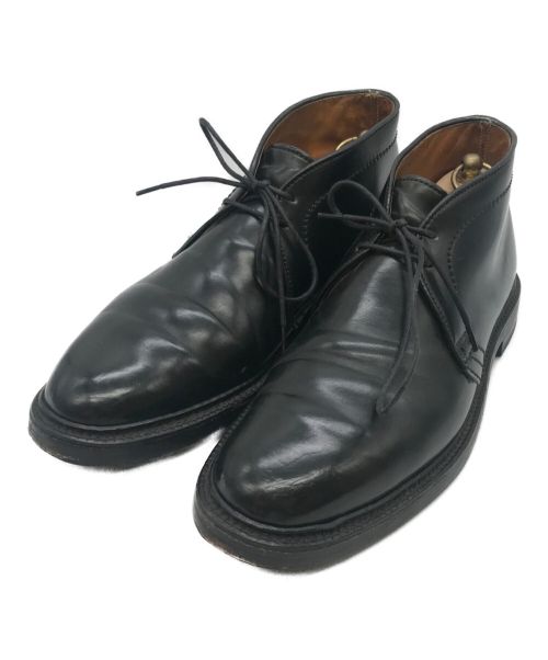 Alden（オールデン）ALDEN (オールデン) BEAMS (ビームス) コードバンチャッカーブーツ ブラック サイズ:7 1/2の古着・服飾アイテム