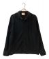 KITH（キス）の古着「Embroidered Voile Long-Sleeve Thompson Camp Collar Shirt 'Black'」｜ブラック