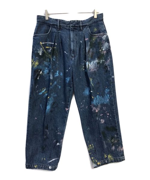 FARAH（ファーラー）FARAH (ファーラー) Marcus Aitken Pants ブルー サイズ:34の古着・服飾アイテム