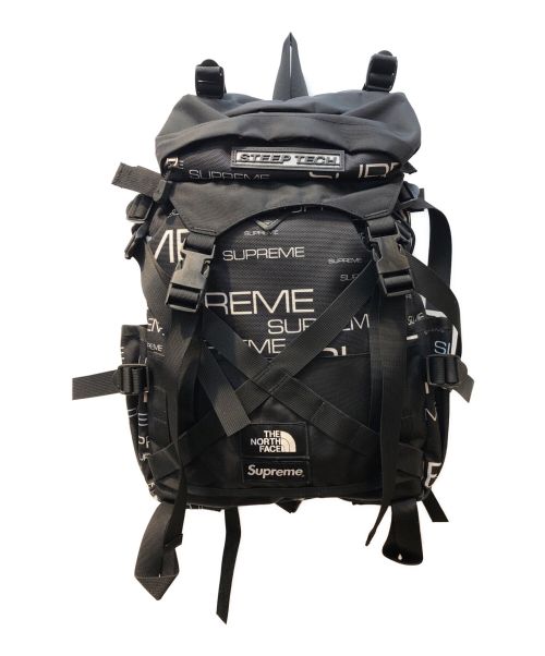 SUPREME（シュプリーム）SUPREME (シュプリーム) THE NORTH FACE (ザ ノース フェイス) steep tech backpack ブラックの古着・服飾アイテム