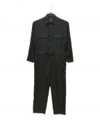 meanswhileミーンズワイル）の古着「DRY SMOOTH OVERALL」｜ブラック