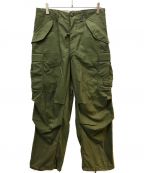 US ARMYユーエスアーミー）の古着「M-65フィールドパンツ」｜グリーン