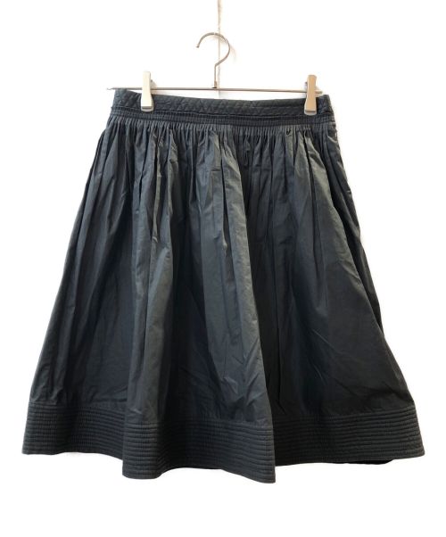 MONCLER（モンクレール）MONCLER (モンクレール) 切替キルティングスカート ブラック サイズ:42の古着・服飾アイテム